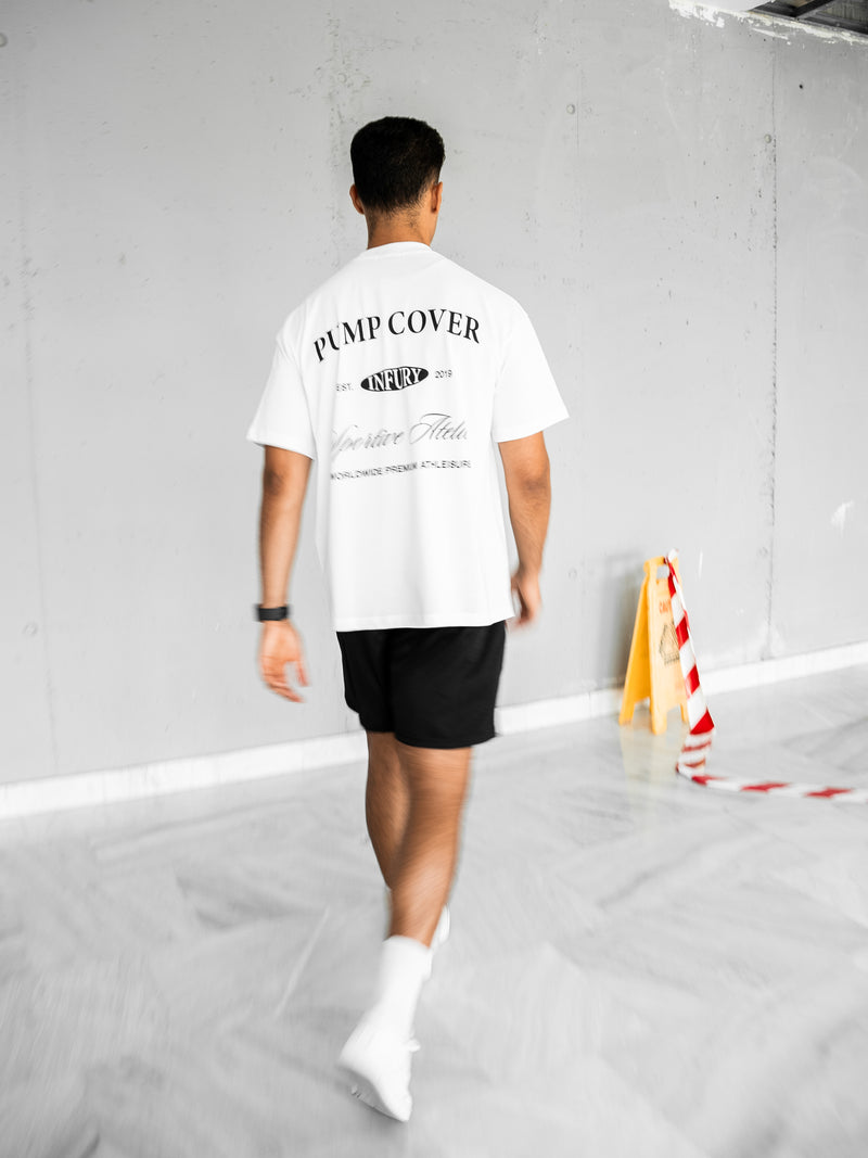 PUMP COVER T-SHIRT | WHITE