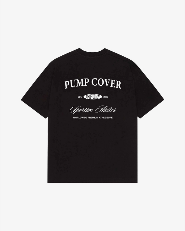 PUMP COVER T-SHIRT | BLACK