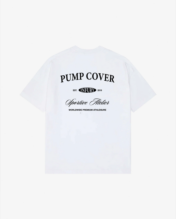 PUMP COVER T-SHIRT | WHITE