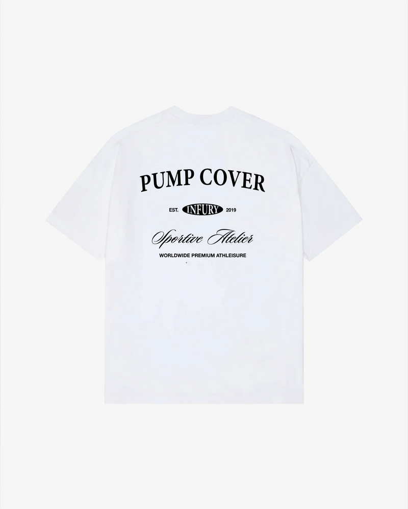 PUMP COVER T-SHIRT | WHITE